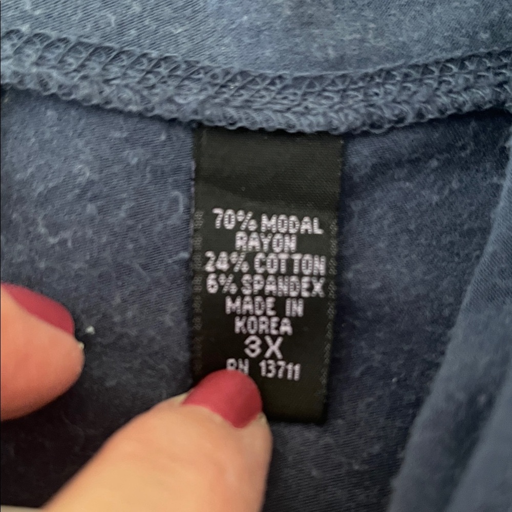 Blue Hooded Zip-Up Jacket - Picture 7 of 8